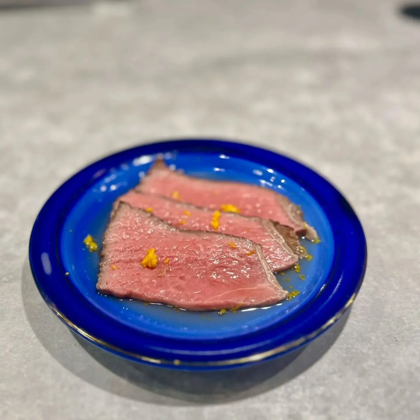 和牛イチボのロースト 出汁〆|¥650|期間限定